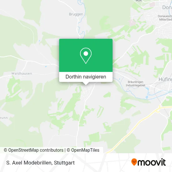 S. Axel Modebrillen Karte