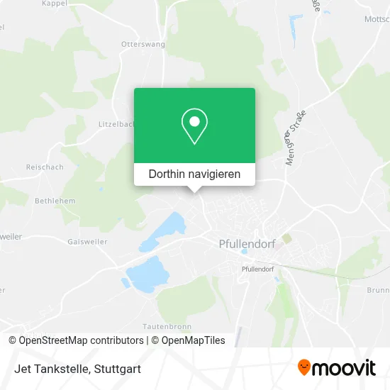 Jet Tankstelle Karte