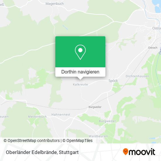 Oberländer Edelbrände Karte