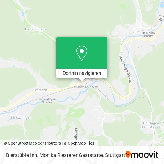 Bierstüble Inh. Monika Riesterer Gaststätte Karte