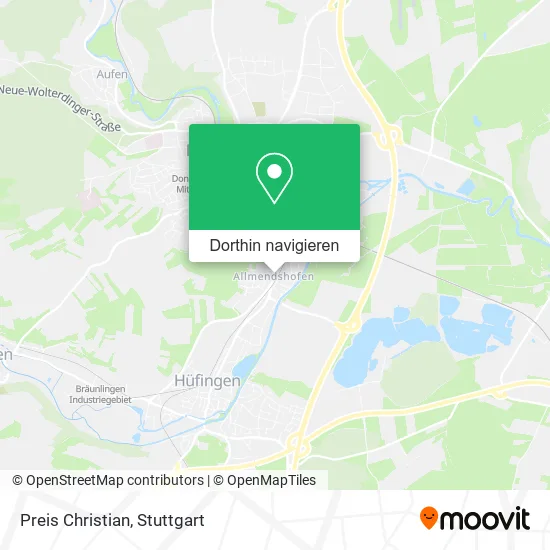 Preis Christian Karte