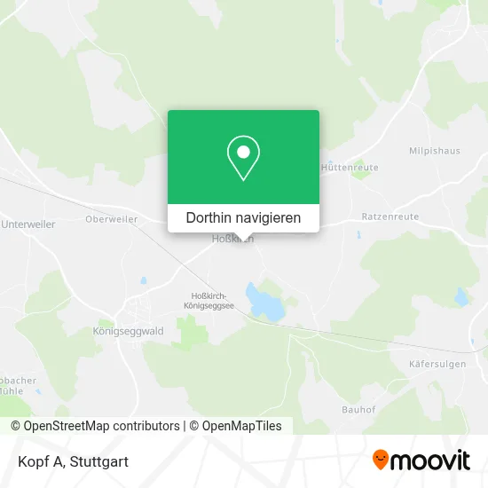 Kopf A Karte