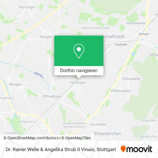 Dr. Rainer Welle & Angelika Strub Il Vinuio Karte