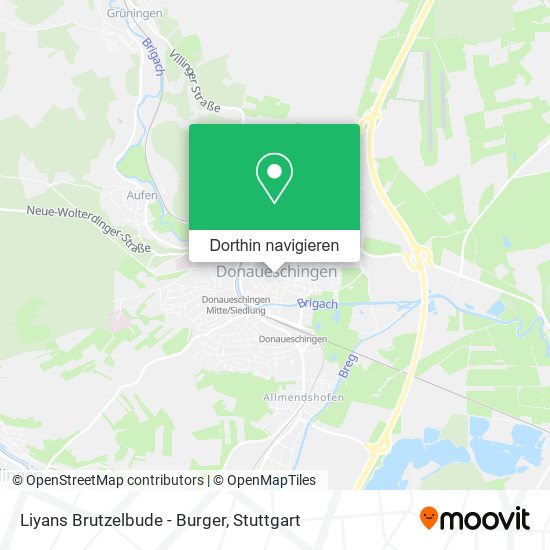 Liyans Brutzelbude - Burger Karte