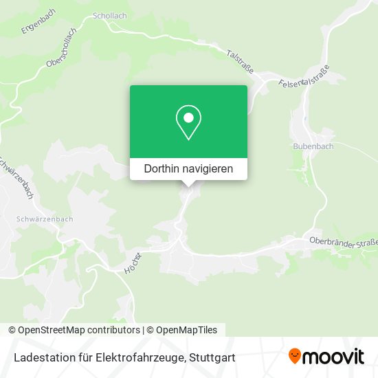Ladestation für Elektrofahrzeuge Karte