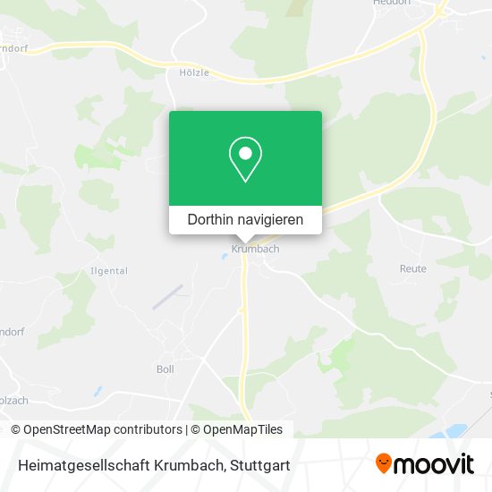 Heimatgesellschaft Krumbach Karte