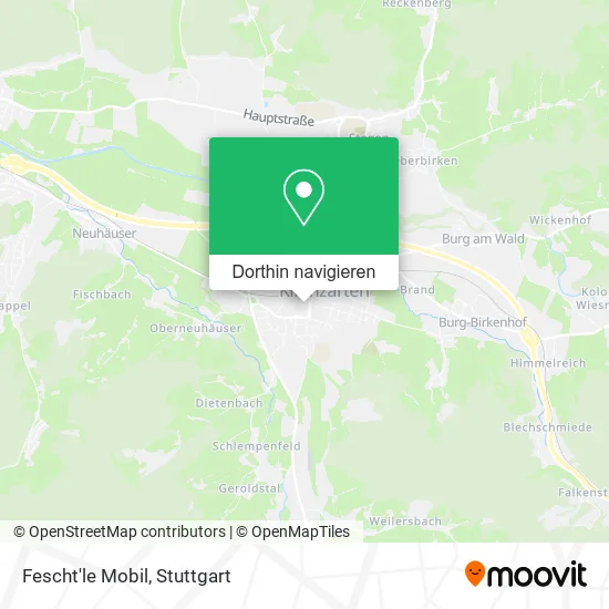 Fescht'le Mobil Karte