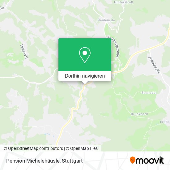 Pension Michelehäusle Karte