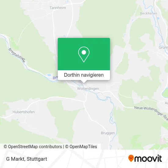 G Markt Karte