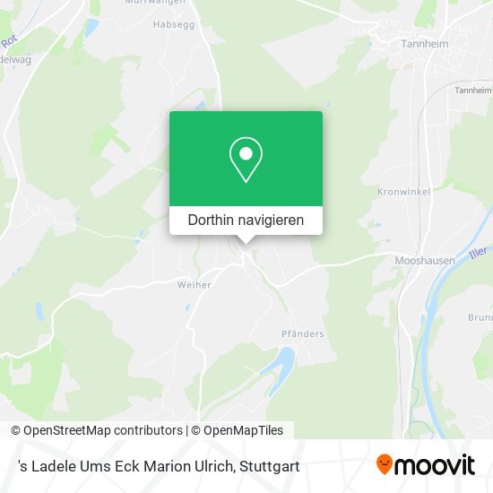 's Ladele Ums Eck Marion Ulrich Karte