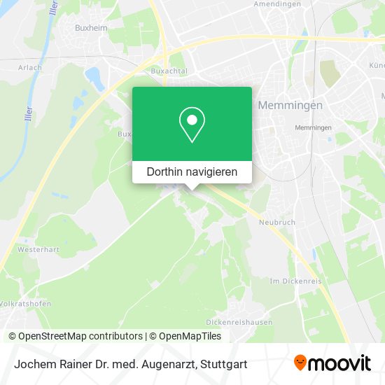 Jochem Rainer Dr. med. Augenarzt Karte