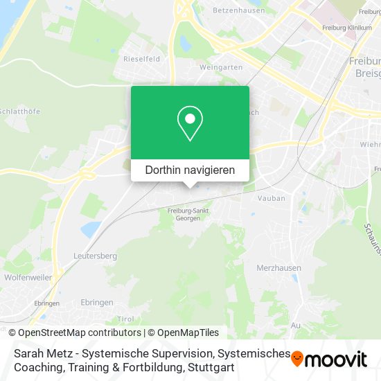 Sarah Metz - Systemische Supervision, Systemisches Coaching, Training & Fortbildung Karte