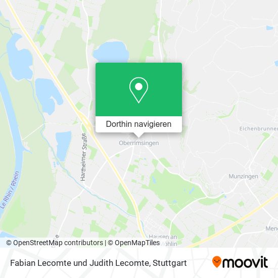 Fabian Lecomte und Judith Lecomte Karte
