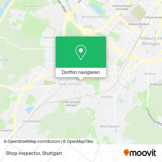 Shop-Inspector Karte