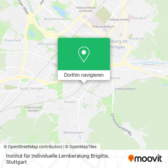 Institut für Individuelle Lernberatung Brigitte Karte