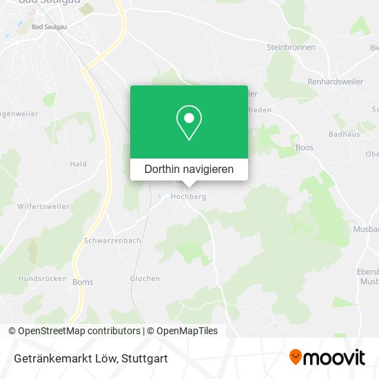Getränkemarkt Löw Karte