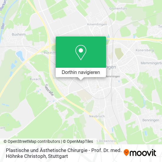 Plastische und Ästhetische Chirurgie - Prof. Dr. med. Höhnke Christoph Karte