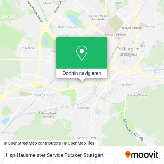 Hsp-Hausmeister Service Putzker Karte