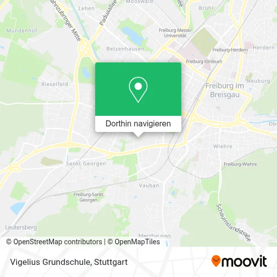 Vigelius Grundschule Karte