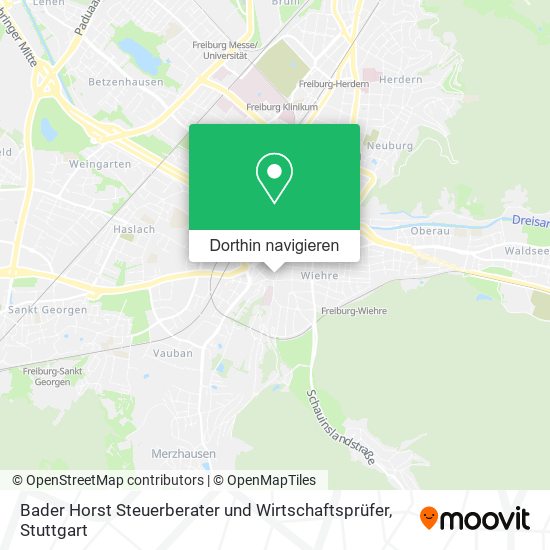 Bader Horst Steuerberater und Wirtschaftsprüfer Karte