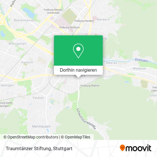 Traumtänzer Stiftung Karte