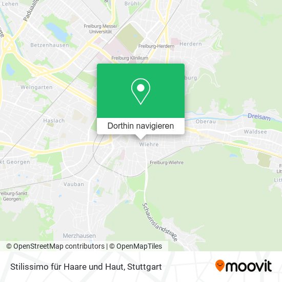 Stilissimo für Haare und Haut Karte