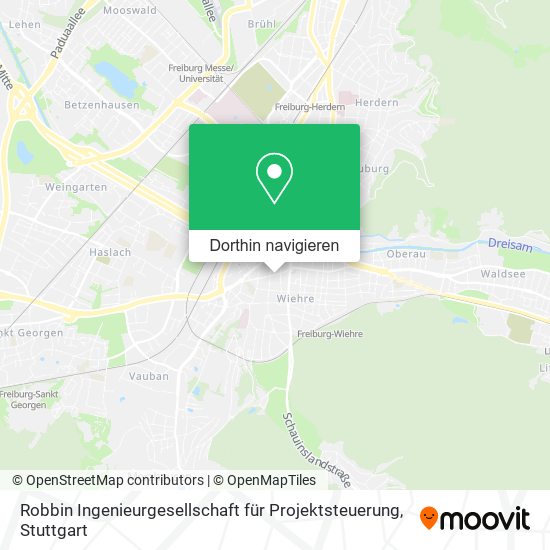 Robbin Ingenieurgesellschaft für Projektsteuerung Karte
