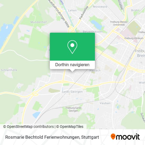 Rosmarie Bechtold Ferienwohnungen Karte