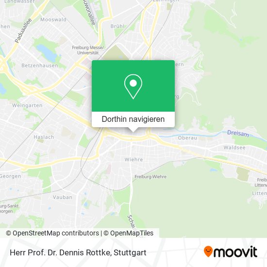 Herr Prof. Dr. Dennis Rottke Karte