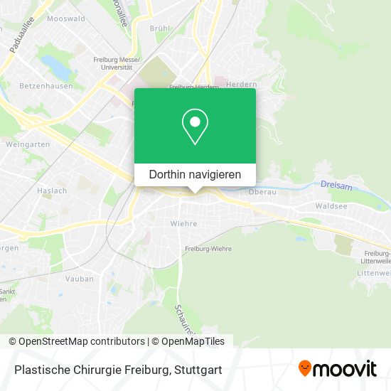 Plastische Chirurgie Freiburg Karte