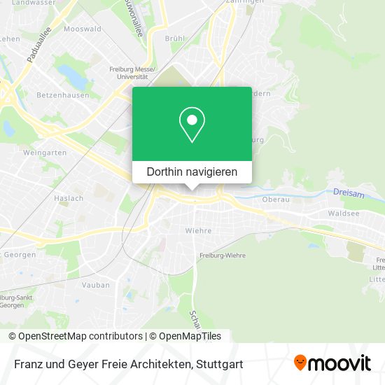 Franz und Geyer Freie Architekten Karte