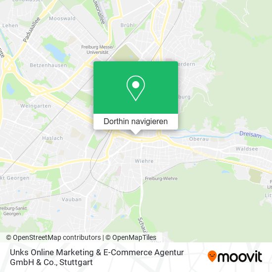 Unks Online Marketing & E-Commerce Agentur GmbH & Co. Karte