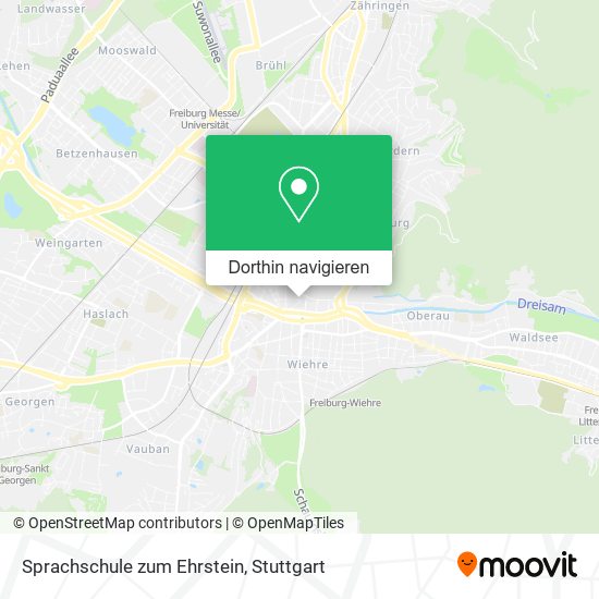 Sprachschule zum Ehrstein Karte