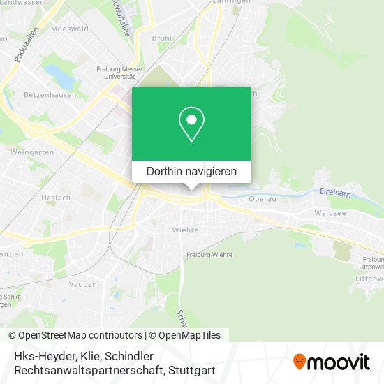Hks-Heyder, Klie, Schindler Rechtsanwaltspartnerschaft Karte