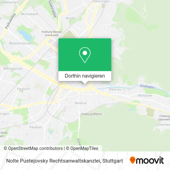 Nolte Pustejovsky Rechtsanwaltskanzlei Karte