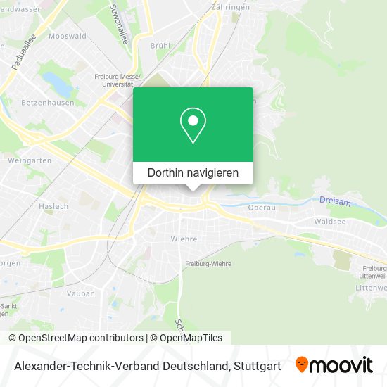 Alexander-Technik-Verband Deutschland Karte