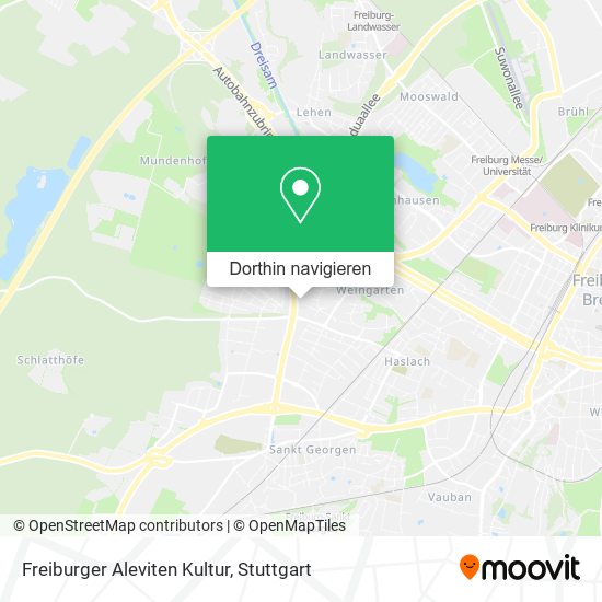 Freiburger Aleviten Kultur Karte