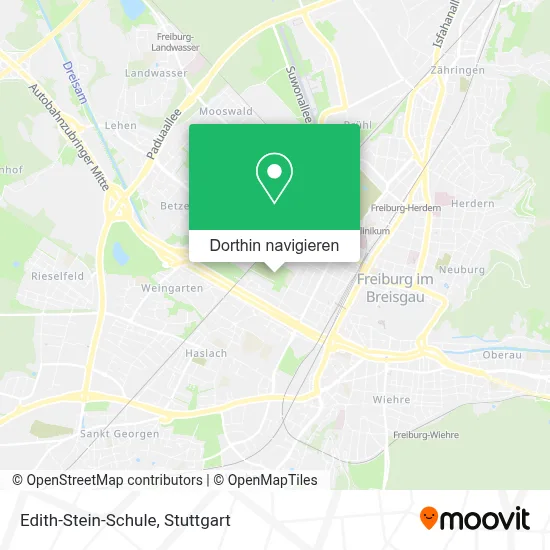 Edith-Stein-Schule Karte