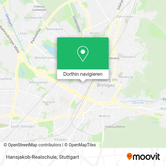 Hansjakob-Realschule Karte