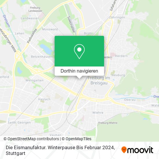 Die Eismanufaktur. Winterpause Bis Februar 2024 Karte