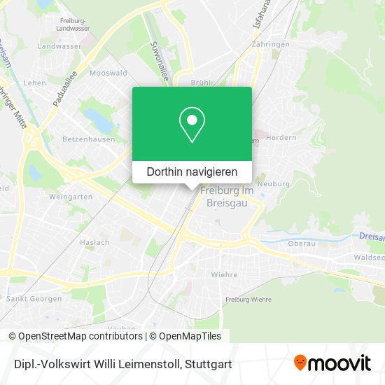 Dipl.-Volkswirt Willi Leimenstoll Karte