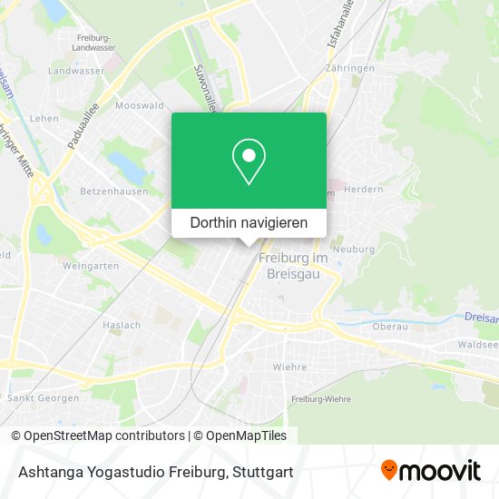 Ashtanga Yogastudio Freiburg Karte