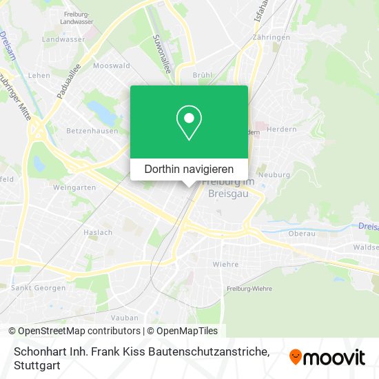 Schonhart Inh. Frank Kiss Bautenschutzanstriche Karte