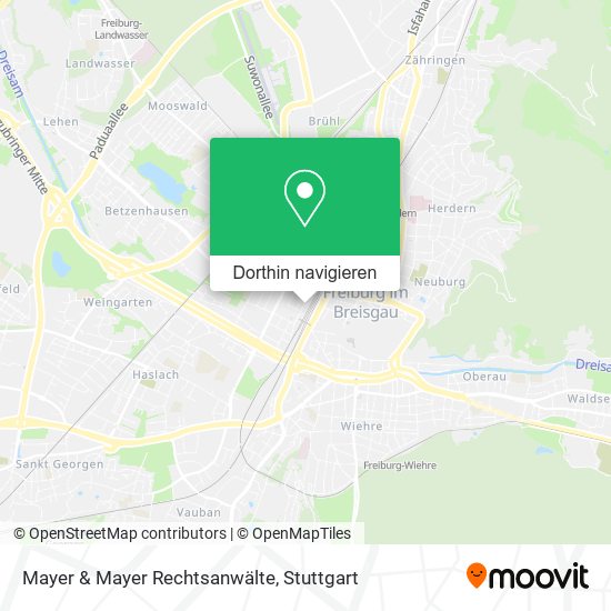 Mayer & Mayer Rechtsanwälte Karte