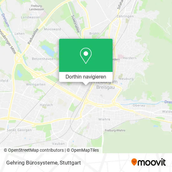 Gehring Bürosysteme Karte