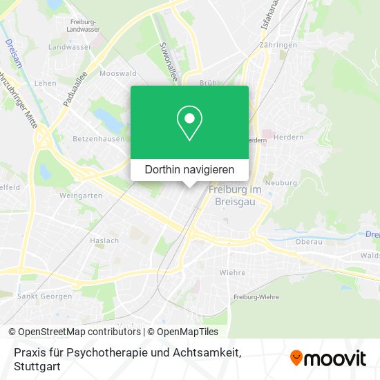 Praxis für Psychotherapie und Achtsamkeit Karte