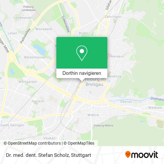 Dr. med. dent. Stefan Scholz Karte