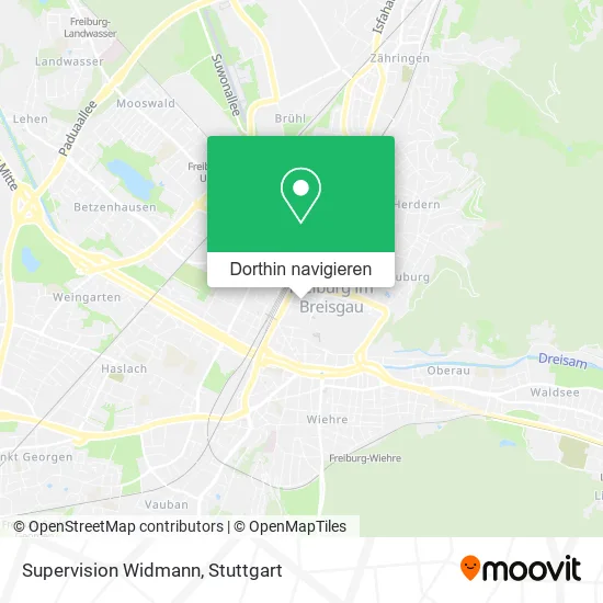 Supervision Widmann Karte