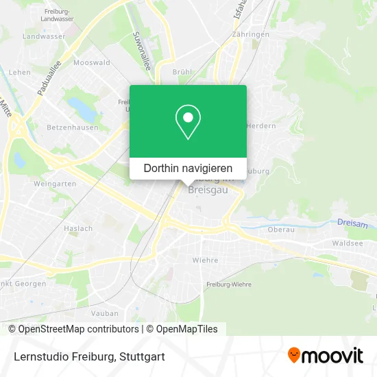 Lernstudio Freiburg Karte