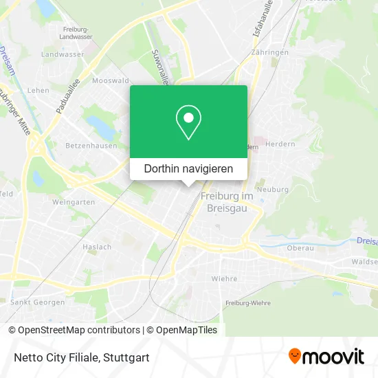 Netto City Filiale Karte